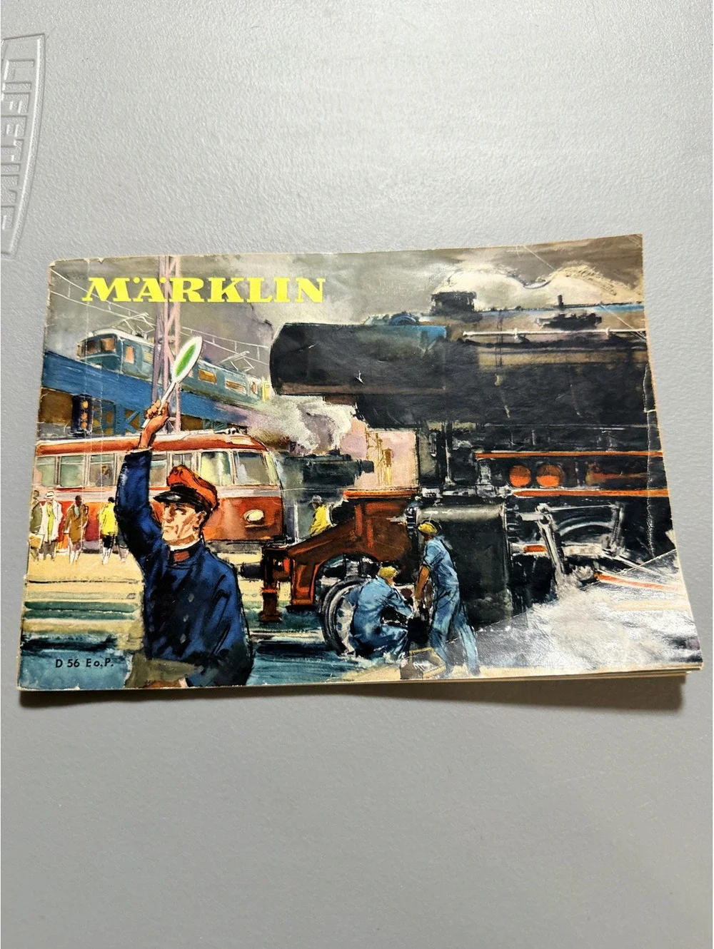 Vintage Marklin Model Trains HO Scale 1956 Catalog D 56 Te German Toy Brochure